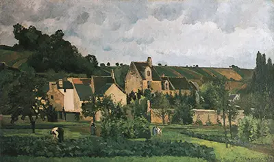 The Hermitage at Pontoise Camille Pissarro